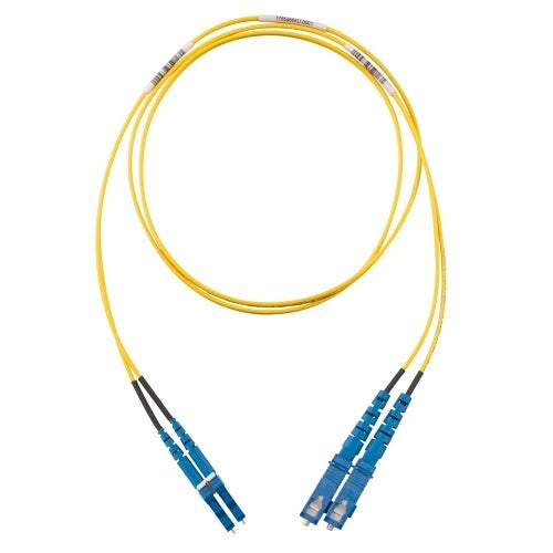 Panduit F92ELLNSNSNM015 Fiber Optic Patch Cord, OS2 2-Fiber 1.6mm PC LSZH Line Card1 Duplex/Silver Coated Copper Duplex, Standard, 15m