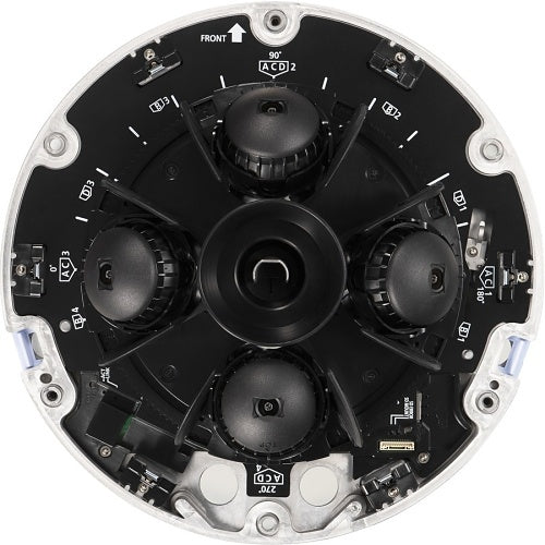 i-PRO WV-S8574LG 4-4MP Outdoor Multi-Directional IP Camera with AI Engine, 270 Degrees Coverage, Smoke Dome type