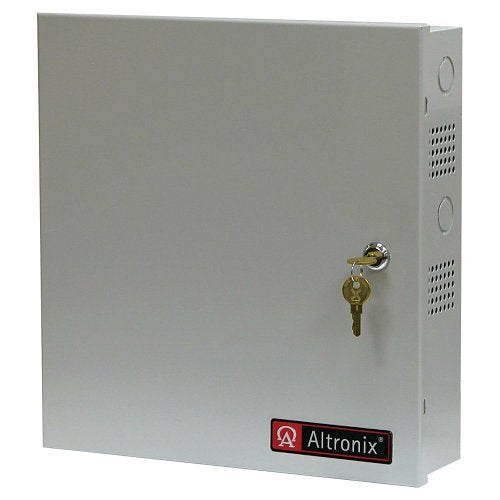 Altronix ALTV615DC1016CB CCTV Power Supply, 16 PTC Outputs, 6-15VDC at 10A, 115VAC, BC300 Enclosure Image of AX-6151016CB