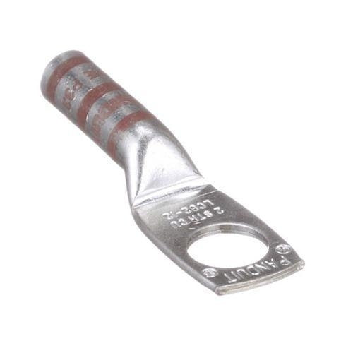 Panduit LCB2-12-Q Compression Connector Lug, 1-Hole, #2AWG, Copper