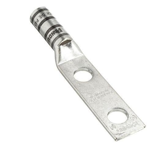 Panduit LCCX2/0-12-X Compression Connector Lug, 2-Hole, 2/0AWG, Copper