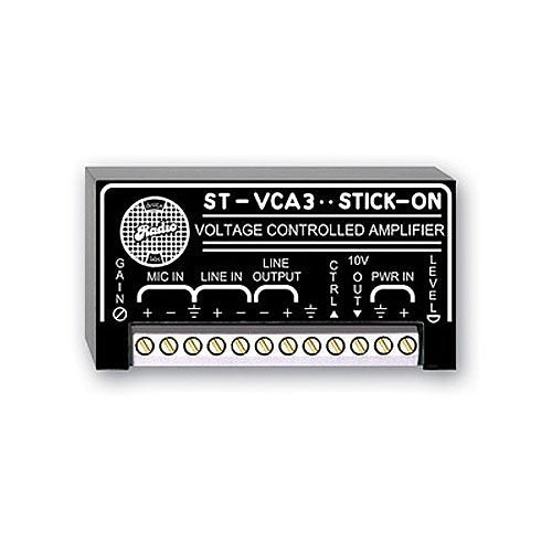 RDL Stick-On St-Vca3 Amplifier - 10 W Rms - Black Image of RL-STVCA3