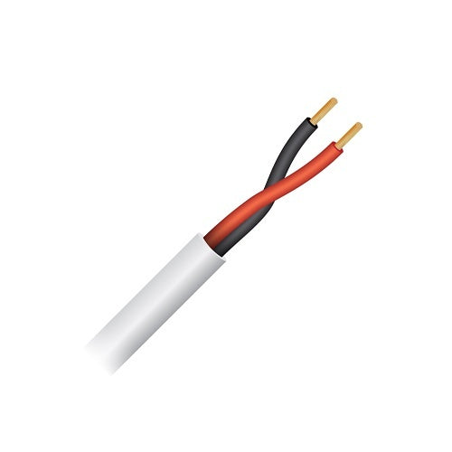 Paige 2U18022B1 18/2c Stranded, Plenum, White Jacket, 1000' Box