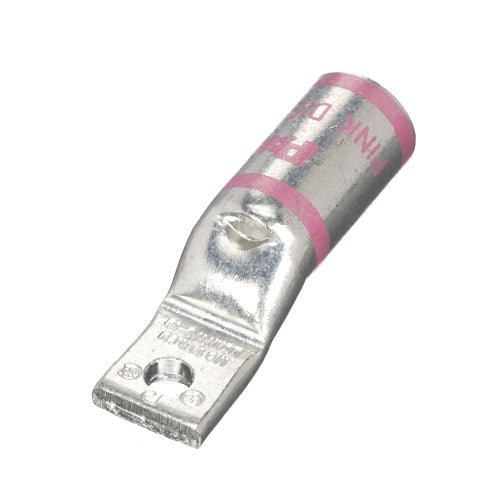 Panduit LCAN1/0-10-X Copper Compression Connector Lug, 1-Hole, 1/0AWG