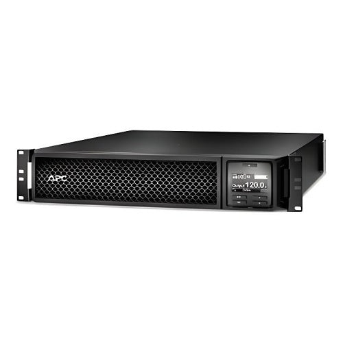 APC SRT2200RMXLA-NCUS Smart-UPS On-Line 2200VA Rackmount, 2U RS, 6x 5-20R+1x L5-20R NEMA Outlets, Network Card, Extended runtime with Rail Kit