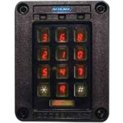 Allegion Scramble Keypad (black) Image of LC-SERIIIWBL
