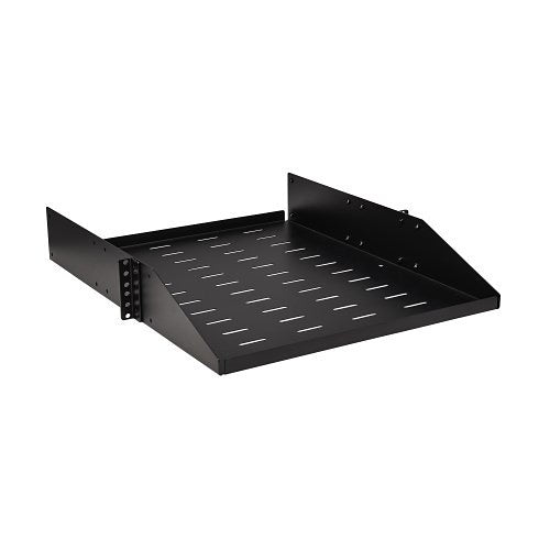 Tripp Lite SRSHELF2PUNIV SmartRack Universal-Mount Steel Rack Shelf - 2U, Vented, 21.7\\" Deep, Holds up to 100 lb. (45 kg)