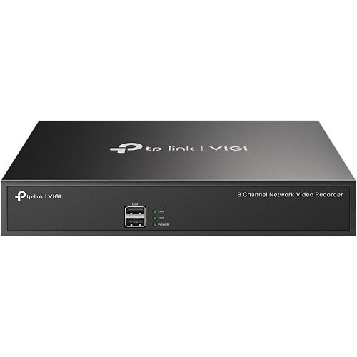 TP-Link VIGI NVR1008H 8-Channel Network Video Recorder, 1 HDD Interface
