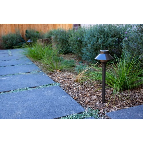FX Luminaire TM-LED20W-12R-BZ Patch Light, 20W, 2700K, 12 Riser, Bronze