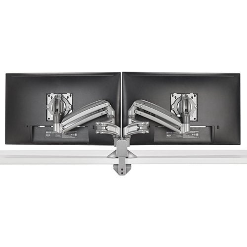 Chief KXD220B KX Low-Profile Dual Monitor Arms, Desk Mount, Black