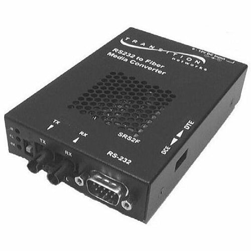 Lantronix SRS2F3111-100-AR RS232 to DB9 Converter, Single Mode Fiber, AR