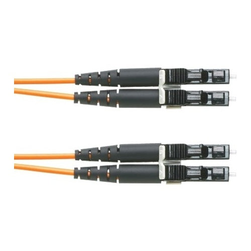 Panduit F62ELLNLNSNM049 Fiber Optic Patch Cord, OM1 2-Fiber 1.6mm PC LSZH Line Card1 Duplex/Line Card1 Duplex, Standard, 49m