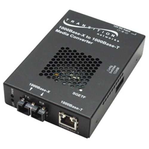 Lantronix SGETF1039-110-NA Stand-Alone Gigabit Ethernet Media Converter
