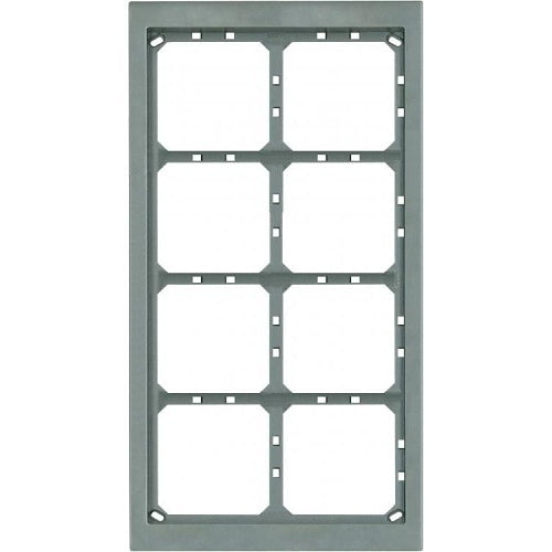 Alpha MT8/2T 4x2 Module Panel Frame, Titanium