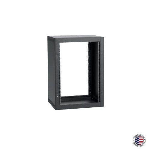 Lowell LDTR-1618 Basic Stand-Alone Steel Equipment Rack, 16Ux18\\"D
