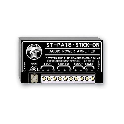RDL ST-PA18 18 W Mono Audio Amplifier, 8 Ohm Image of RL-STPA18