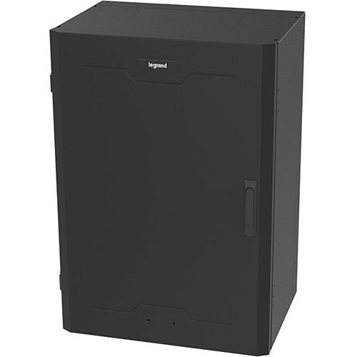 Legrand 4RU Vertical Wall-Mount Cabinet, Full Door, 36\\"H Image of OR-VWMFD4RU3