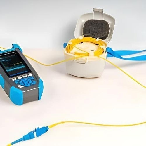 Jonard Tools FLC-1001 Singlemode Fiber Optic Launch Cable, SC/UPC-LC/UPC, 1000m