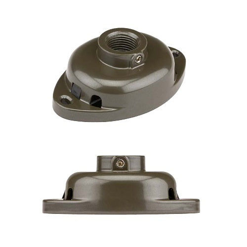 FX Luminaire MJB-050-BZ Mini Junction Box for Mounting, 1/2\\", Bronze