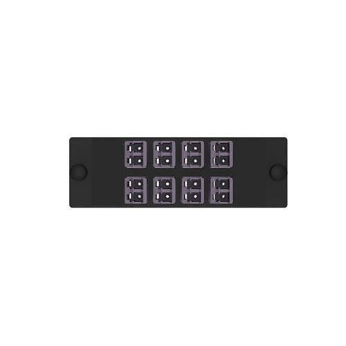 Panduit FAP8WGVLDLCZ 8 Position Keyed Decora Duplex LC Adapter