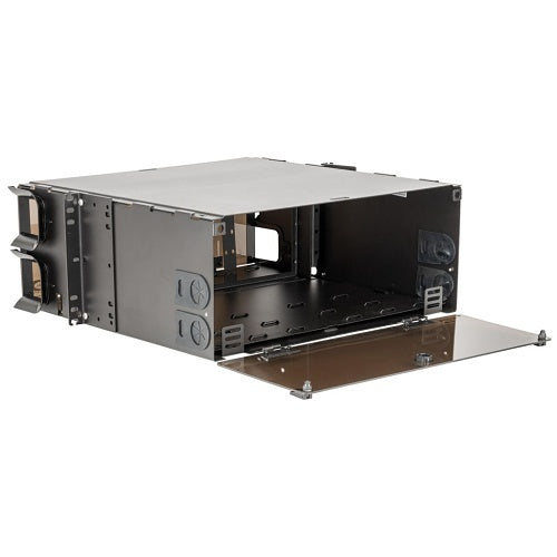 Hubbell FCR4U15SPX FCR-X Series Fiber Rack Mount Enclosure, 4U, 15 LGX Panels, Unloaded