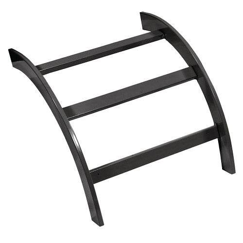 Hubbell HLO0690B NEXTFRAME Ladder Rack, Outside Radius, 6\\", Black