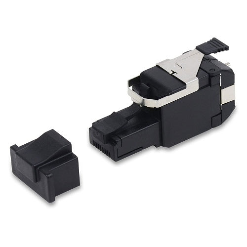 Belden RVAFPUBK-B24 REVConnect 10GX UTP Field Mount Plug, Black Image of 7B-RVAFPUBK2