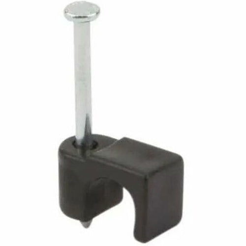 Dottie PLX250B Coaxial Strap, 1/4\\", Black, Pack of 400
