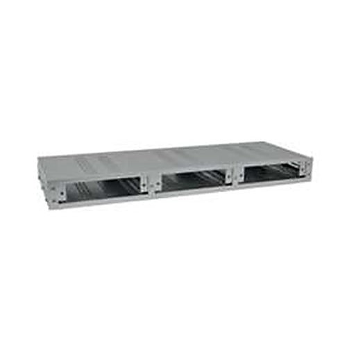 ComNet C3-US 1-RU High Card Cage with 120-240V/AC Power Supply, 19", Satin Silver