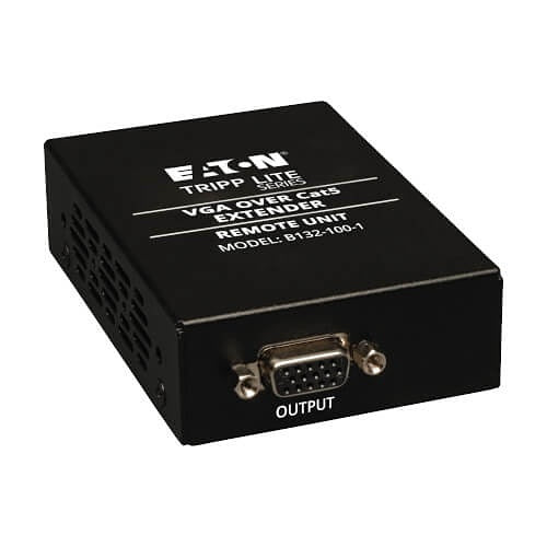 Eaton Tripp Lite B132-100-1 VGA Over CAT5/6 Extender, Box-Style Receiver for Video, up to 1000' (305 m), TAA