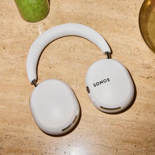 Sonos ACEULUS1 Sonos Ace Ultra Noise-Canceling Headphones, USB-C and 3.5mm, Soft White