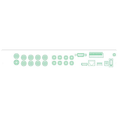 G.S.D GSD-DVRFNC4K-08-N-AI Fennec, 8MP, 8 Channel DVR