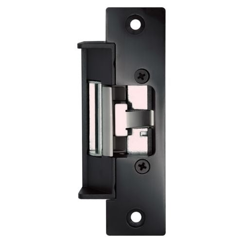 Camden CX-ED1079L-BK Low Profile Grade 1 Strike with Latch Monitoring, Non-Handed, Black