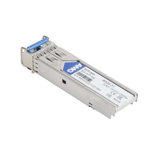 AMG Systems SFP-SM-2.5G-BX20-31 Singlemode, LC Connector, 1310nm Tx / 1310nm Rx, 2.5Gb, 1-Fiber, 20Km