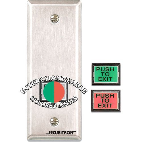 Securitron PB3EN Push Button Image of SN-PB3EN
