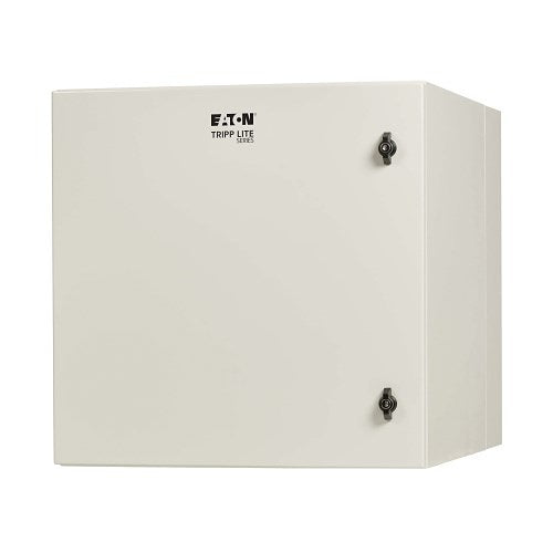 Tripp Lite SRN4G12US SmartRack Industrial Enclosure with Lock, Wall Mount, Hinged Back, 28\\" Depth, 12U, NEMA 4, Metal, Gray