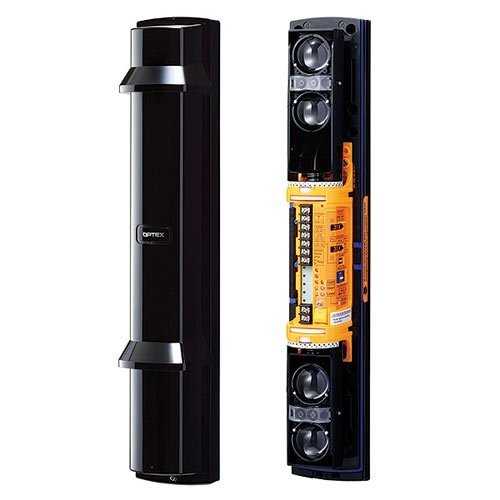 Optex SL-200QDP SmartLine Advanced Outdoor Photoelectric Quad-Beam Detector, 200\' Range