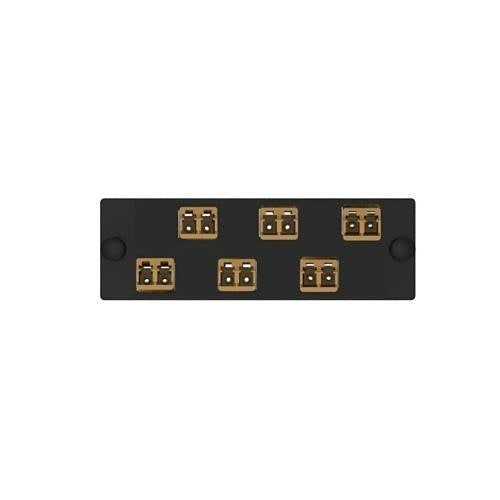Panduit FAP6WEORORDLCZ 6 Position Keyed Standard Duplex LC Connector