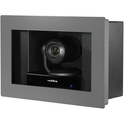 Vaddio RoboSHOT IW Clear Glass PTZ Camera Series in Enclosed Case 10x optical zoom, 73° FOV (999-9966-880)