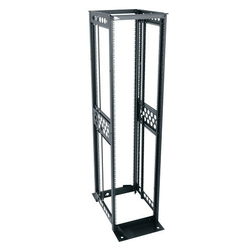 Middle Atlantic R4CN-5136B R4 Series 4-Post Open Frame Rack, 36\\" Deep, 51U RMS, Black