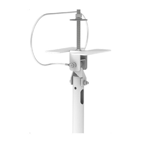 3Si CM-TSP1-520-W Ceiling Mount Telescoping Pole, 5-20\', White