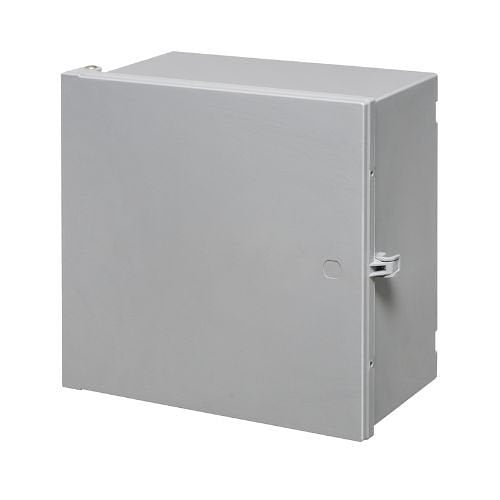 Arlington EB12126 Heavy-Duty Non-Metallic Enclosure Box, 12 12 6\\", NEMA3R. Gray