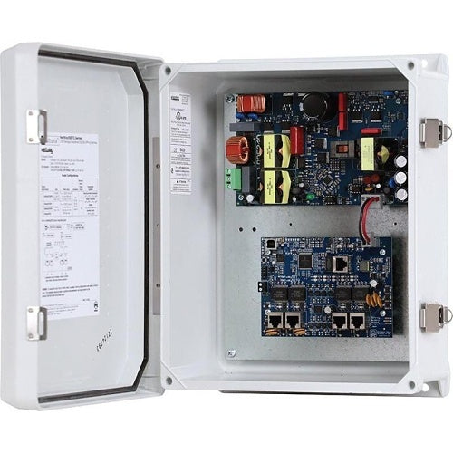 Altronix NETWAY5BTQWP 5-Port Outdoor Hardened 802.3bt 4-PoE Switch with Power Supply / Charger