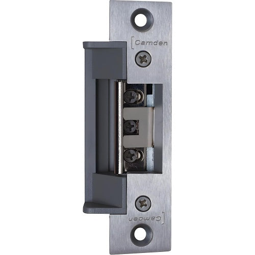 Camden CX-EPD-2030L Series 20 Pre Load Electric Strike with Faceplate for Hollow Metal Doors, 6-7/8\\"x1-1/4\\"