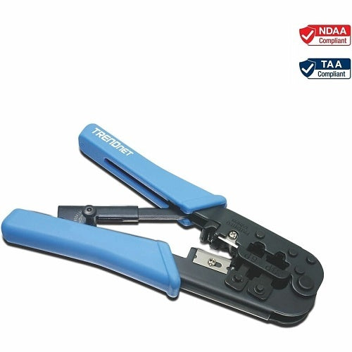 TRENDnet TC-CT68 Crimp Tool, RJ-11/RJ-45 Cut Strip Crimp