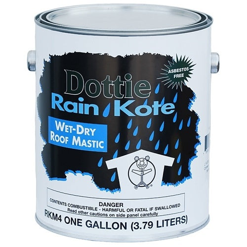 Dottie RKM4 Roof Mastic, 1 Gallon