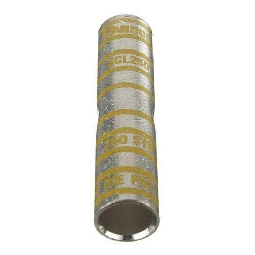 Panduit SCL250-X Copper Compression Butt Splice,  Long Bar