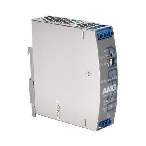 AMG Systems AMGPSU-I48-P240A Industrial Power Supply with DIN-Rail Mounting, 52VDC, 240W, Fault Relay Output