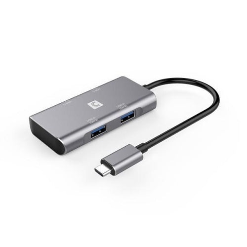 Comprehensive VHUB-USBC2A2C VersaHub SuperSpeed 10Gbps (USB 3.2 Gen 2) 4-Port USB Hub, Type-A x 2, Type-C x 2