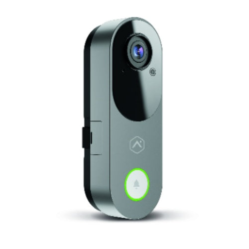 Alarm.com ADC-VDB775 ADC-VDB775 Premium Video Doorbell Camera 4MP 150° FOV Smart Detection, Silver